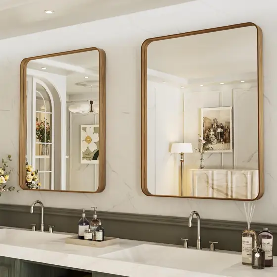 LOAAO 24X36 Inch Bathroom Mirror… — Photo 3