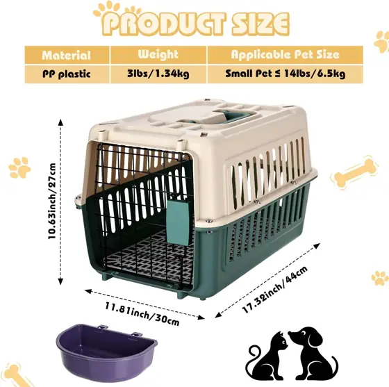 2 Set Hard Plastic Pet… — Photo 2