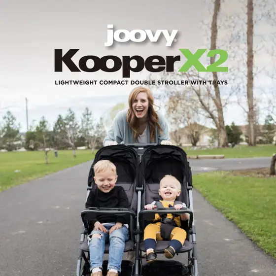Joovy Kooper X2 Double Stroller,… — Photo 2