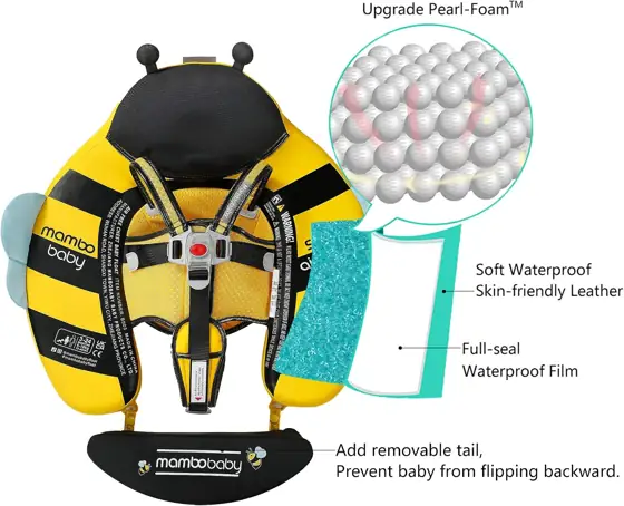 Mambobaby Float with Canopy Non-Inflatable… — Photo 2
