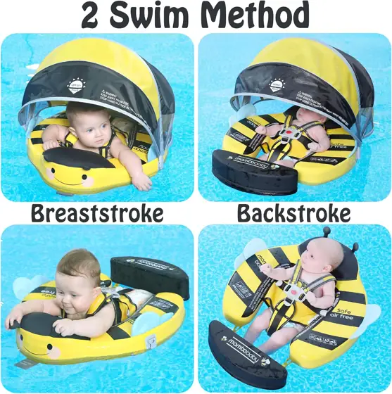 Mambobaby Float with Canopy Non-Inflatable… — Photo 3