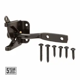 Black Stainless Steel Gate Latch — Photo 2