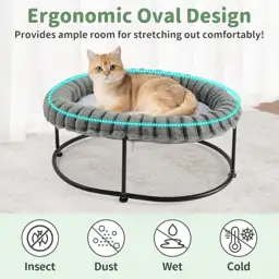 Sunhoo Elevated Cat Bed for… — Photo 3