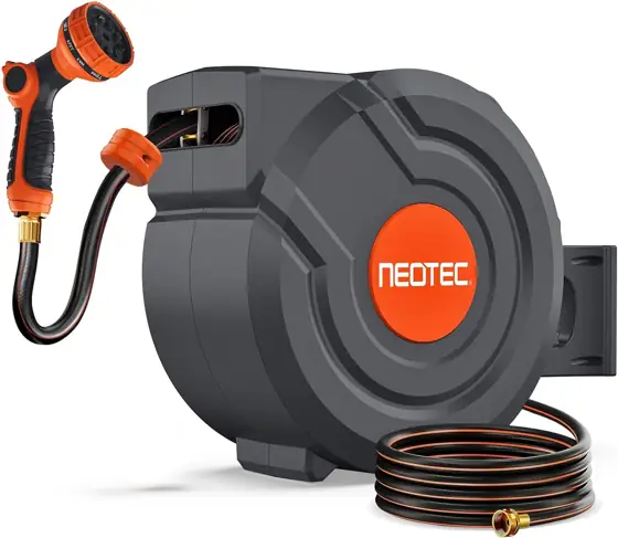 Retractable Garden Hose Reel 1/2"… — Photo 1