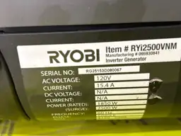 2500-Watt Recoil Start Gas Powered… — Photo 4