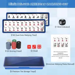Upgraded American Mahjong Tile Set,… — Photo 3