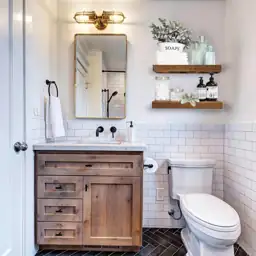 QEEIG Bathroom Floating Shelves for… — Photo 2