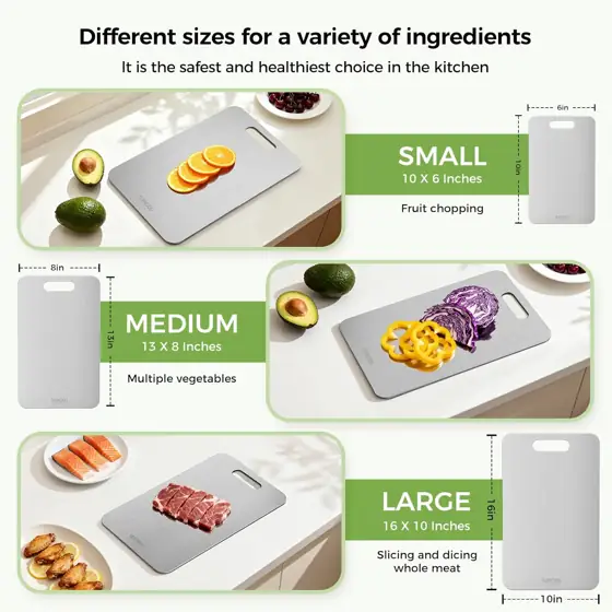 Titanium Cutting Board Set of… — Photo 3