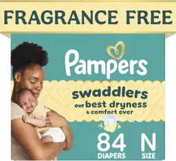 Pampers Swaddlers Newborn Diapers, Size… — Photo 1