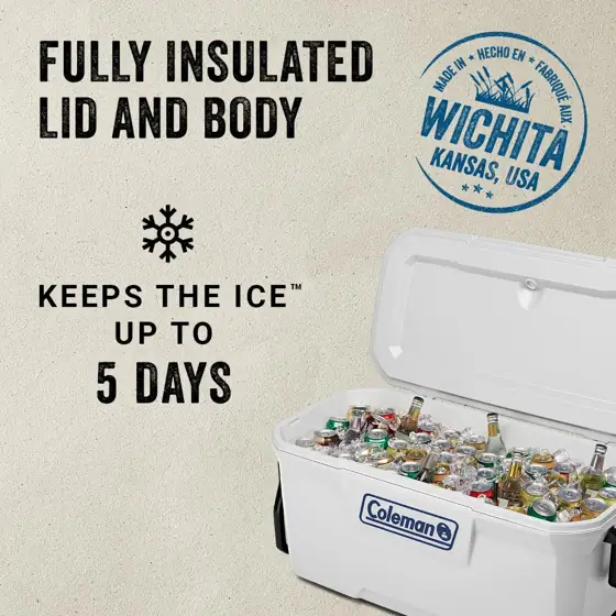 Coleman Marine Cooler with Insulated… — Photo 2