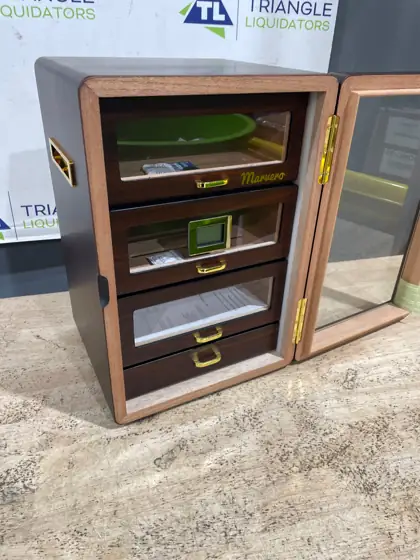 200-Count Ebony Cigar Humidor Cabinet… — Photo 7