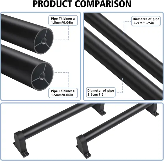 Industrial Stair Railing: Metal Handrails… — Photo 3