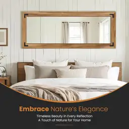 Wood Framed Full Length Mirror… — Photo 2