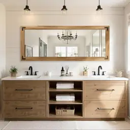 Wood Framed Full Length Mirror… — Photo 3