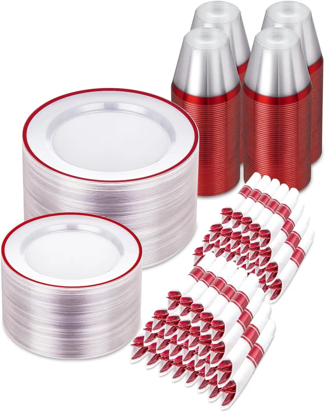 BESTSTAR 700PCS Clear and Red… — Photo 1