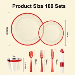 BESTSTAR 700PCS Clear and Red… — Photo 3