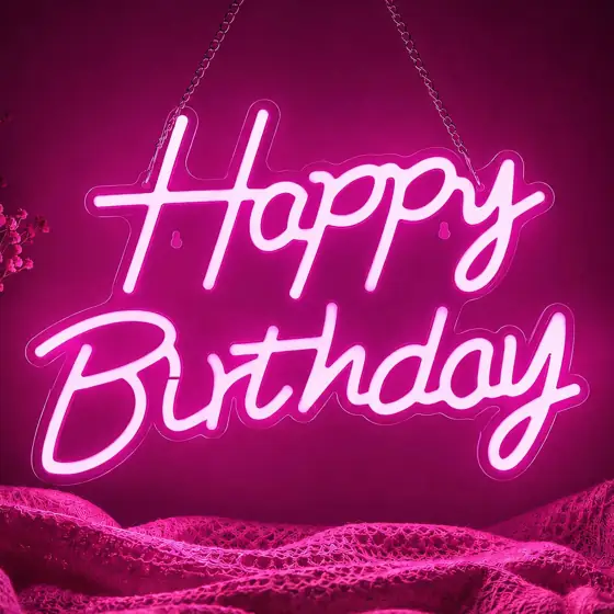 Happy Birthday Neon Sign for… — Photo 1