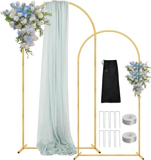 7.2FT 6FT Arch Backdrop Stand,… — Photo 1