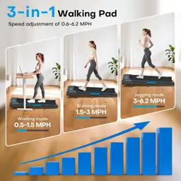 Walking Pad Treadmill, 6.2 MPH… — Photo 2