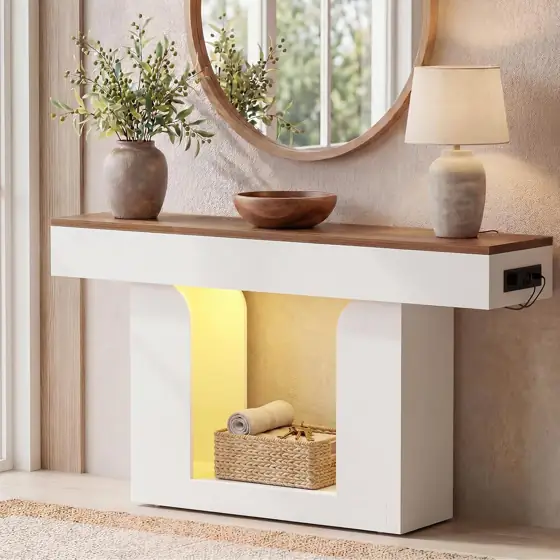 Homieasy Console Table, 47" Entryway… — Photo 1