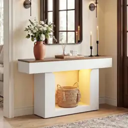 Homieasy Console Table, 47" Entryway… — Photo 3