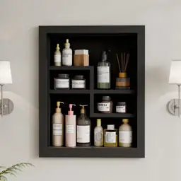 Solid Wood 14x18 Recessed Medicine… — Photo 1