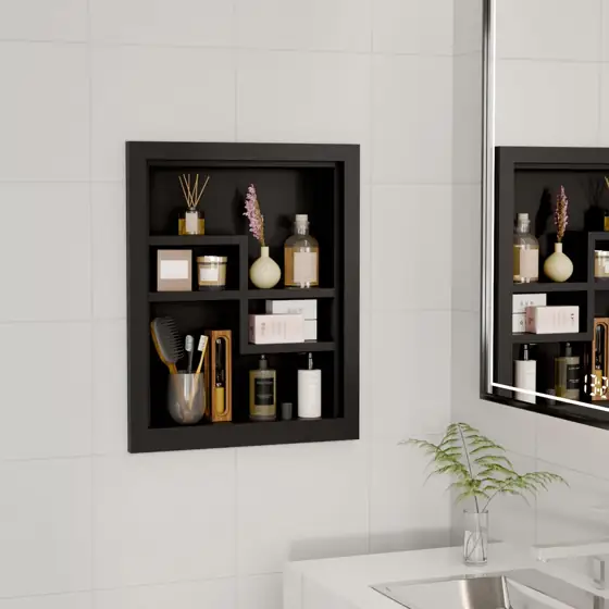 Solid Wood 14x18 Recessed Medicine… — Photo 3
