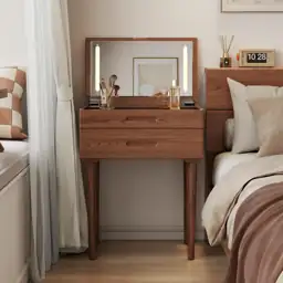 Muwuele Solid Wood Vanity Desk… — Photo 1