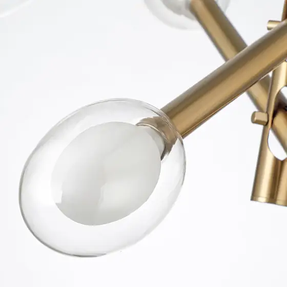 ocioc Gold Sputnik Chandelier 6-Light,… — Photo 4