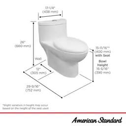 American Standard Tofino 1-Piece Dual-Flush… — Photo 4