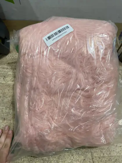 Latepis Pink Runner Faux Sheepskin… — Photo 5