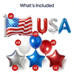 Dream Decor Patriotic Balloon Kit… — Photo 2