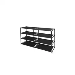 Mainstays 4-Tier Shoe Rack, Rich… — Photo 4