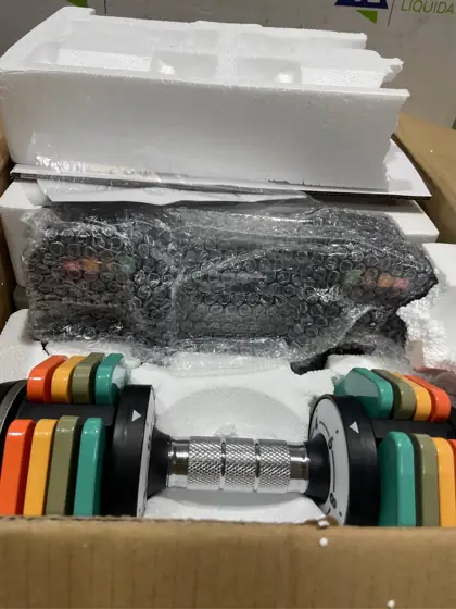 Adjustable Dumbbells Set 22.5 lb,… — Photo 6