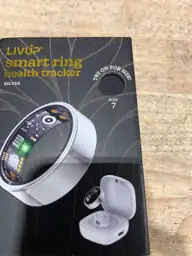 LivUp Smart Ring, Silver, Size… — Photo 5