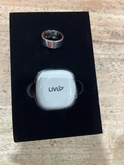 LivUp Smart Ring, Silver, Size… — Photo 8