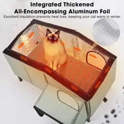 Heated Outdoor Cat House -… — Photo 3