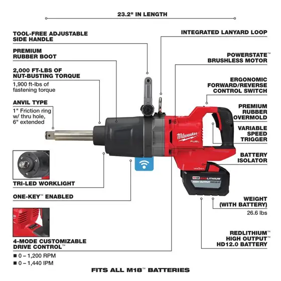 M18 FUEL 18V Brushless 1… — Photo 4