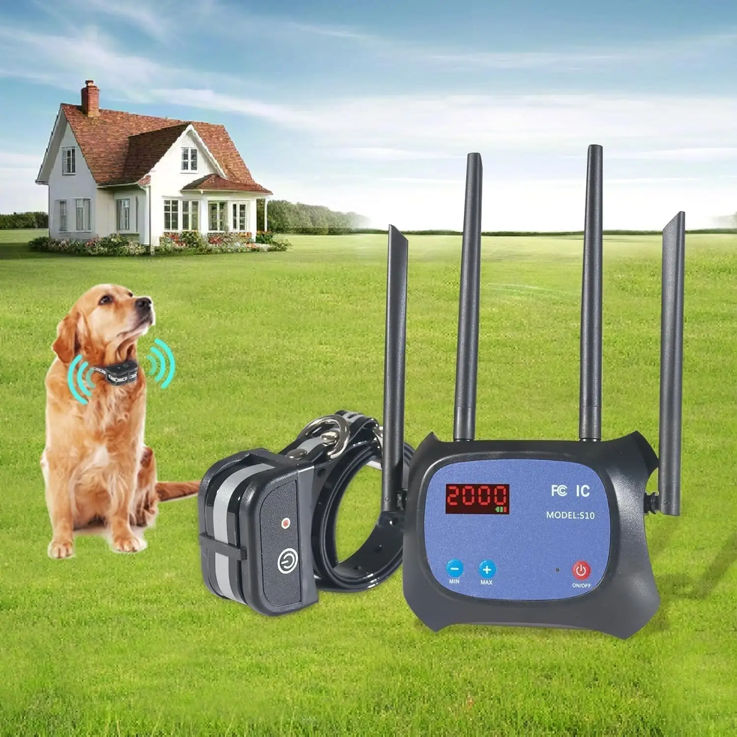 Plkm Wireless Dog Fence Boundary… — Photo 1