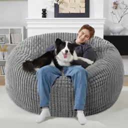 6 FT Bean Bag Chair,6'… — Photo 4