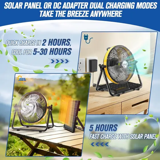 10 Inch Solar Powered Outdoor… — Photo 3
