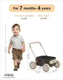 PULA Baby Push Walker with… — Photo 2