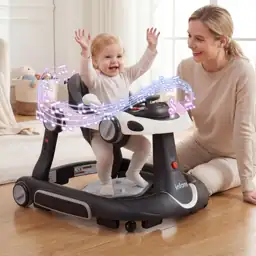 INFANS 9-in-1 Foldable Baby Walker… — Photo 2