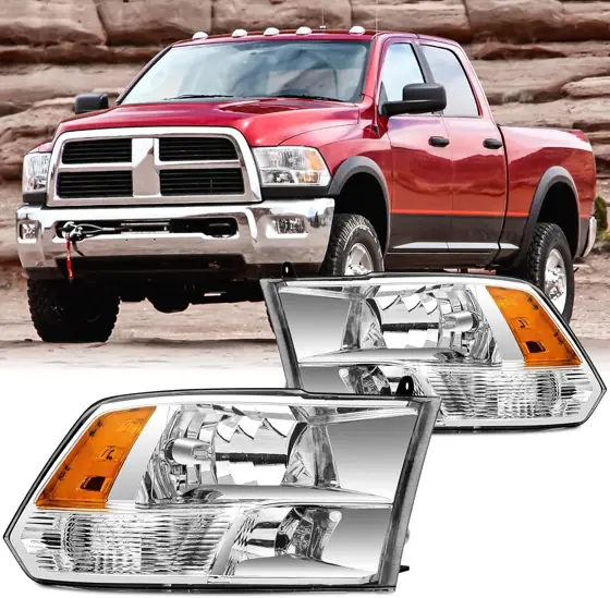 Headlights Assembly Set For 2009-2018… — Photo 1