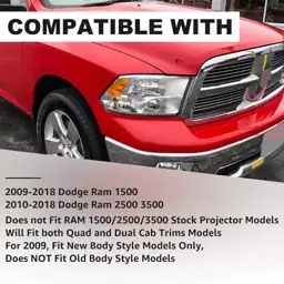 Headlights Assembly Set For 2009-2018… — Photo 2