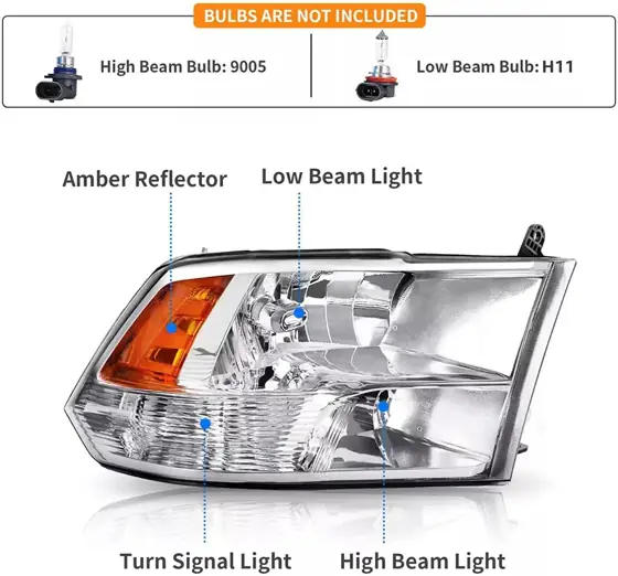 Headlights Assembly Set For 2009-2018… — Photo 4