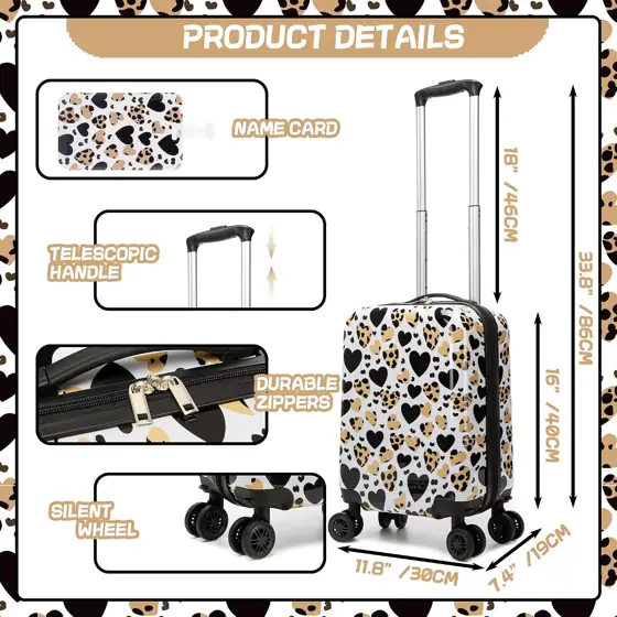 Kids Luggage with Spinner Wheels… — Photo 2