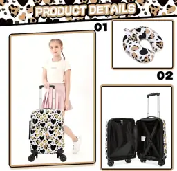 Kids Luggage with Spinner Wheels… — Photo 3