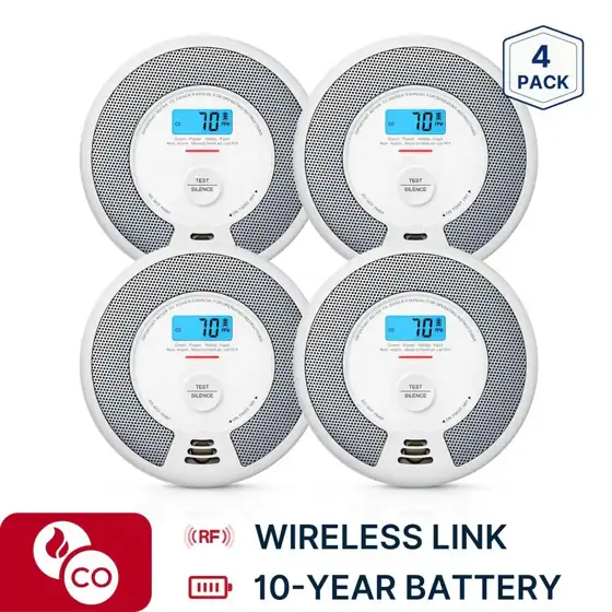 X-SENSE 10-Year Battery Wireless Interconnected… — Photo 1
