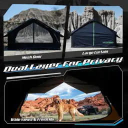 Inflatable Tent with Skylight &… — Photo 4
